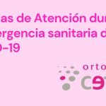 Medidas de atención durante la emergencia sanitaria del COVID-19