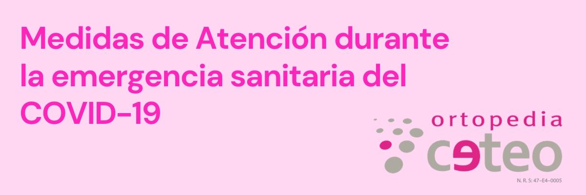 Medidas de Atención durante la emergencia sanitaria del COVID-19