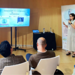 Eva García, de ortopedia CETEO expone los avances del proyecto Lower Luimb en el Foro de Salud